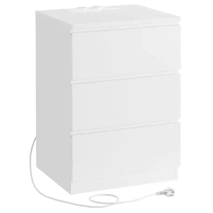 Autronic Chytrý noční stolek ANT-E1161 WT