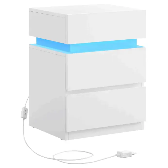 Autronic Noční stolek ANT-E1163 WT