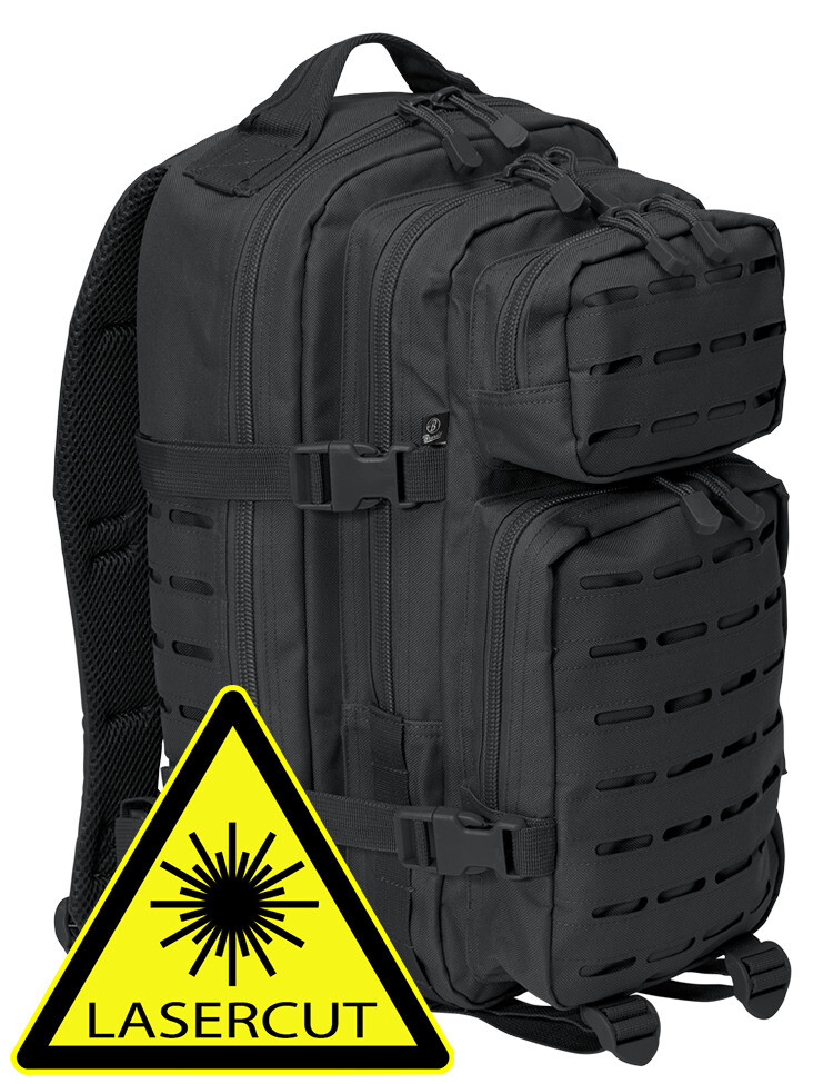 BRANDIT BATOH US Cooper Lasercut střední Černý Velikost: OS