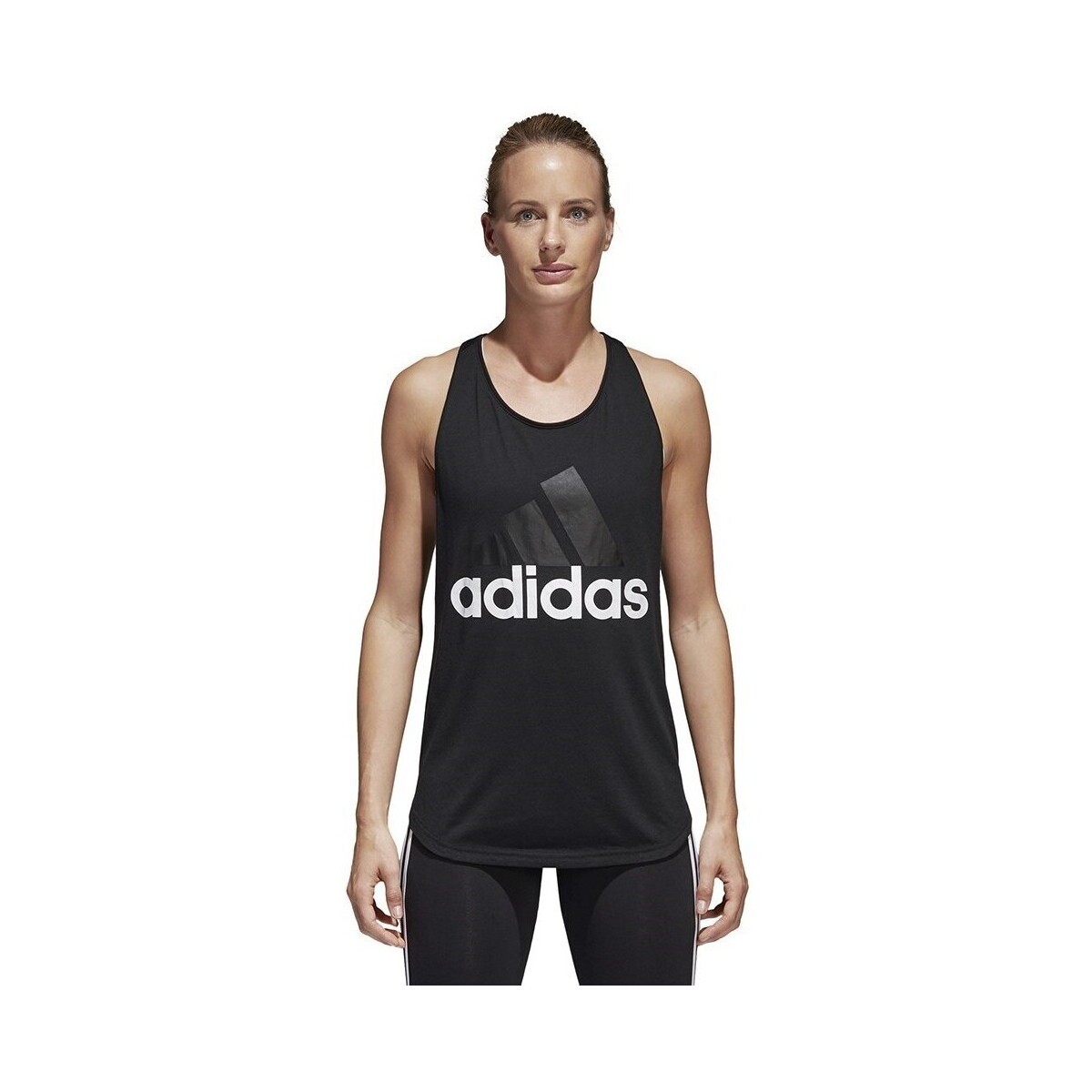 adidas  Essentials Linear Loose Tank  Černá