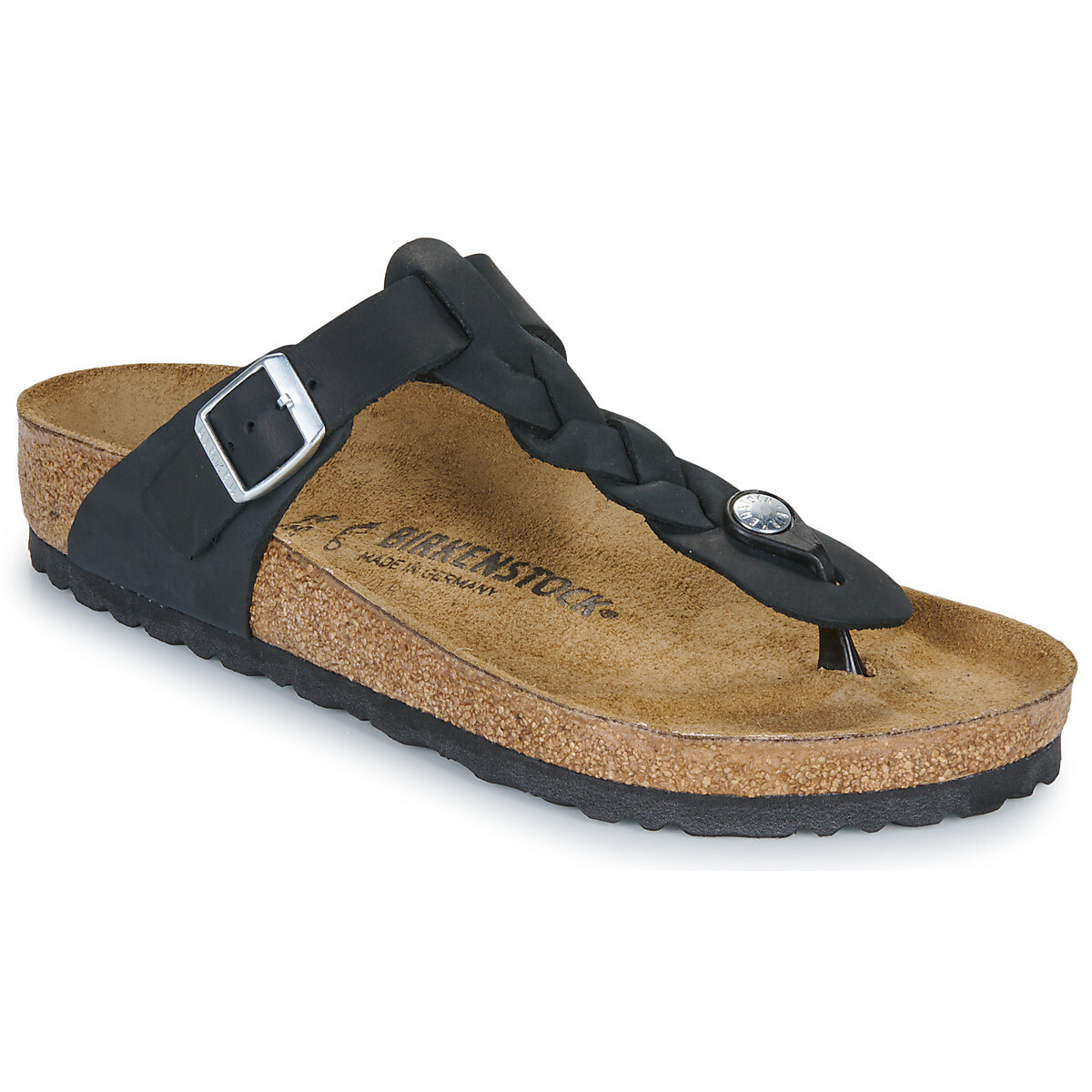 BIRKENSTOCK  Gizeh Braided  Černá