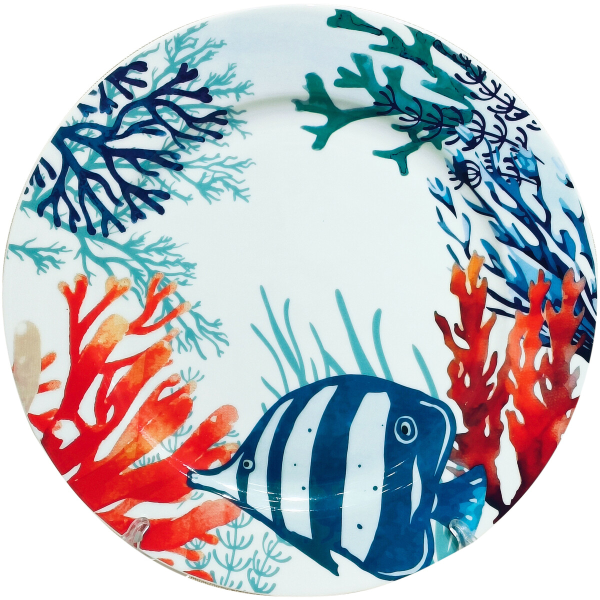 Signes Grimalt  Rybí Plochý Talíř S Dárkovou Krabičkou  ruznobarevne