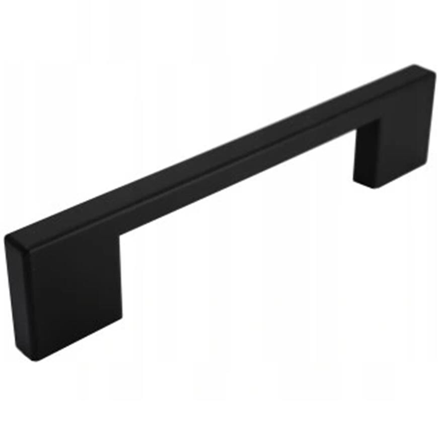 Nábytková úchytka plastová CLP L-137 128/96 černá matná