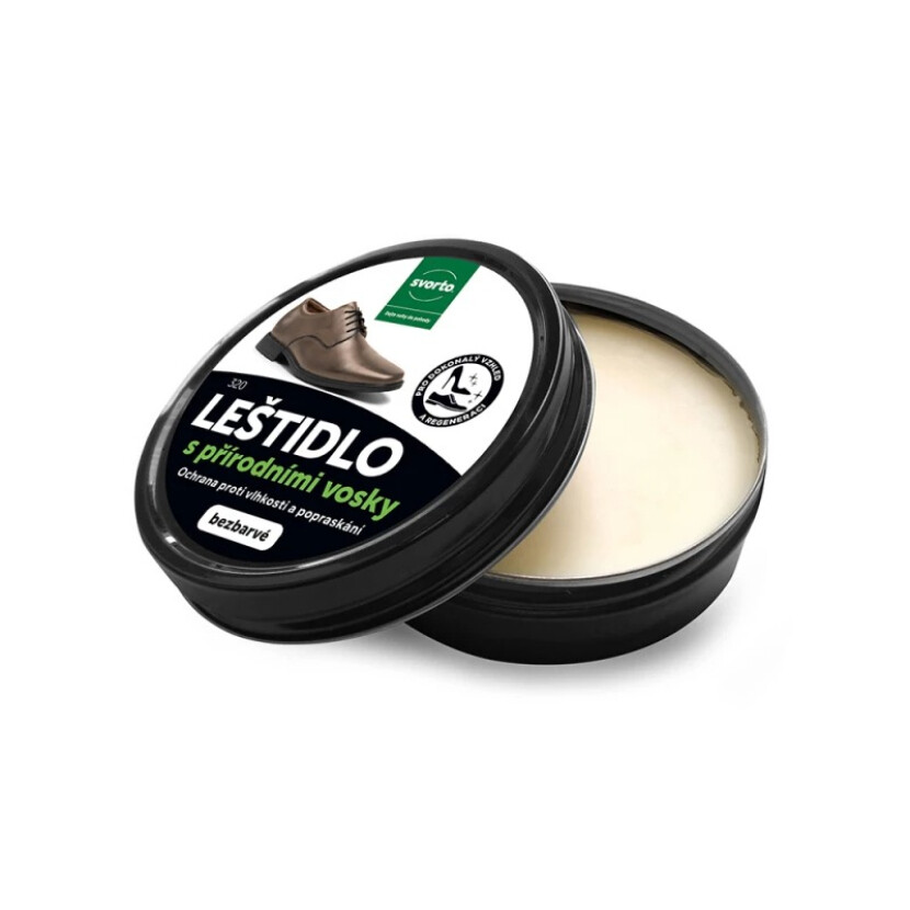 Leštidlo s přírodními vosky Svorto 75 ml - průhledné