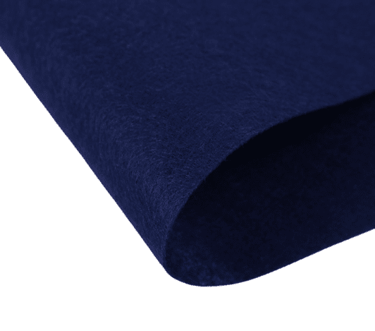 Duhová planeta Filc dekorační - námořnická modrá - 20 x 30 cm