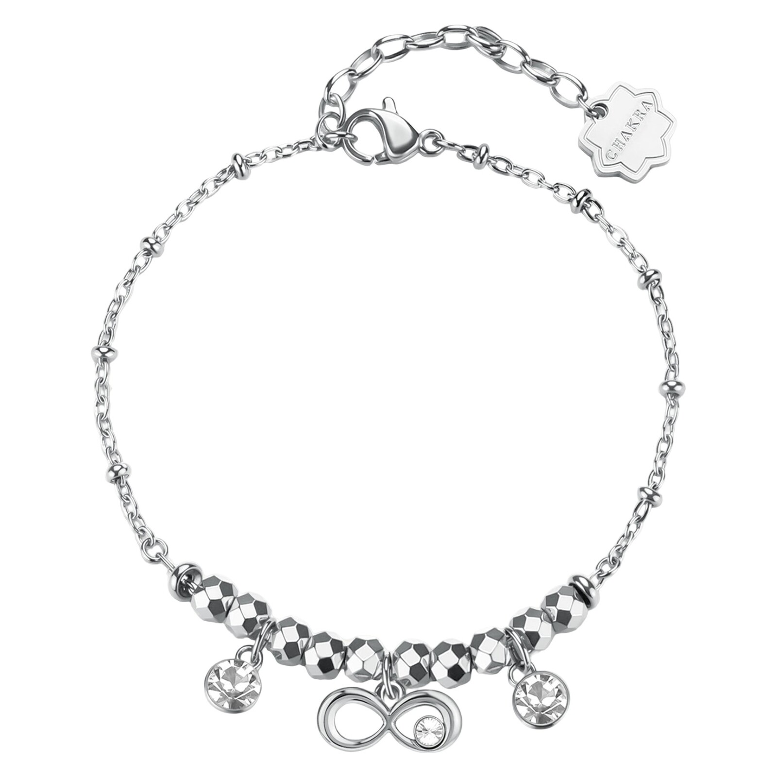 Brosway Stylový ocelový náramek s přívěsky Chakra BHKB261