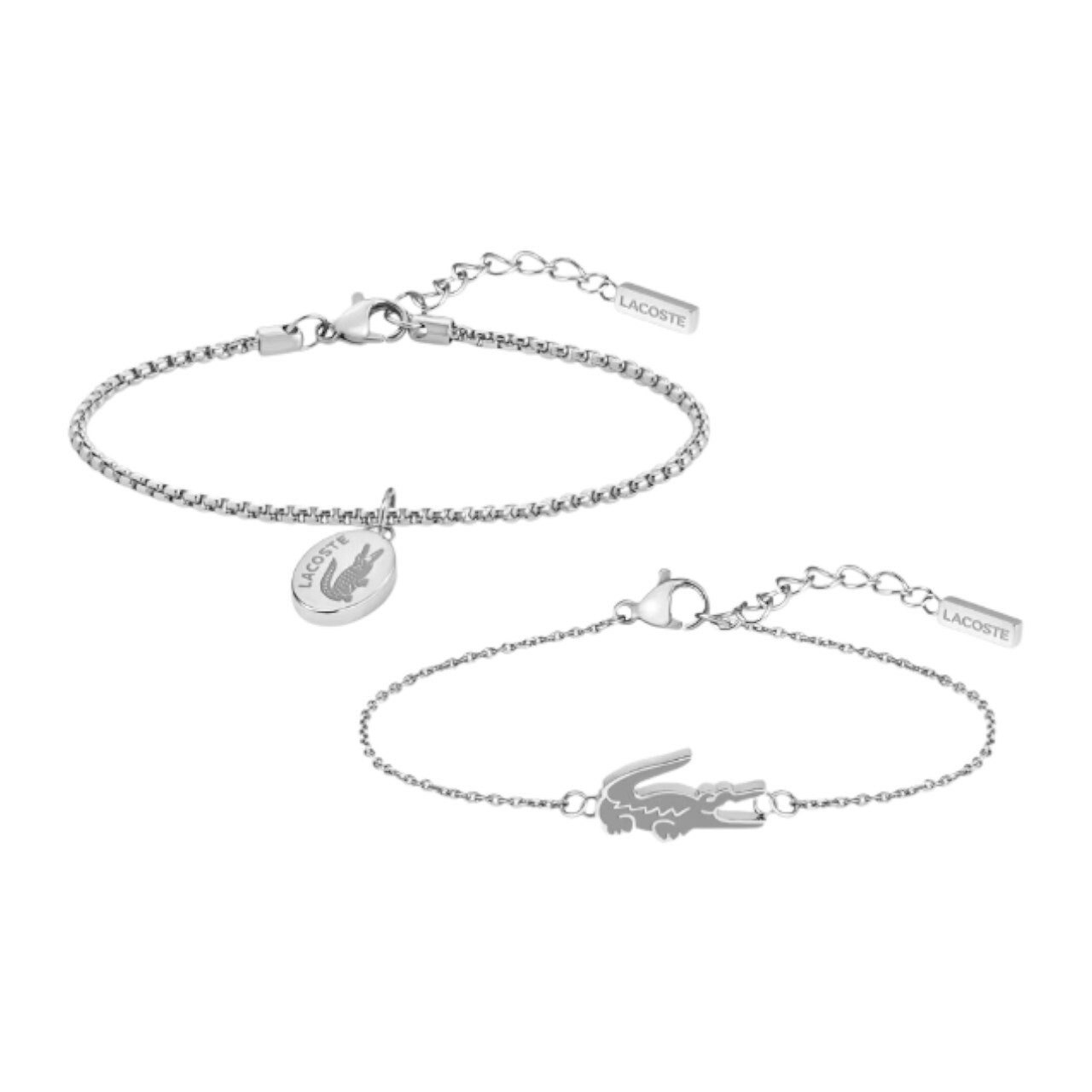 Lacoste Půvabná ocelová sada šperků pro ženy (náramek, náušnice) 2070031