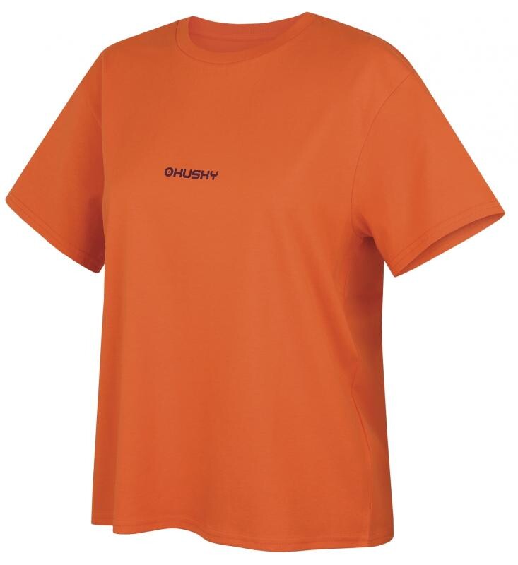 Husky Tee Stamp L orange