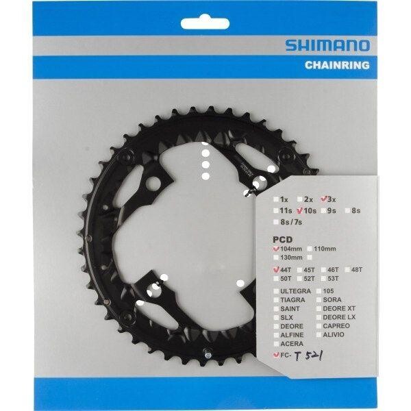 Shimano FC-T521 44ZUBŮ 3x10 černý převodník