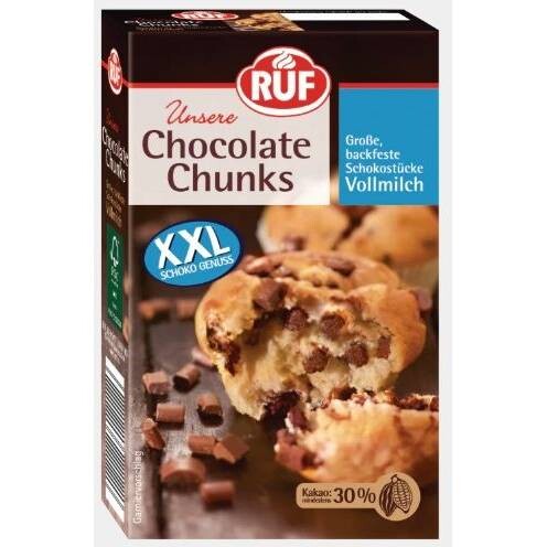 Čokoládové kousky mléčné 100 g - RUF