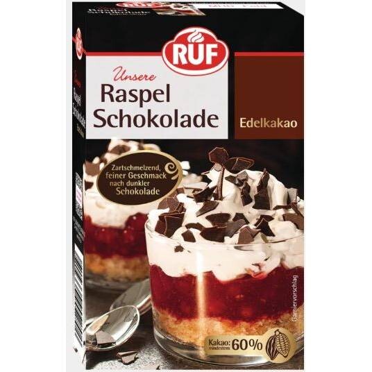 Tmavé čokoládové kousky 100 g - RUF