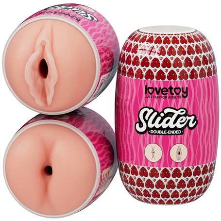 Masturbátor Lovetoy SLIDER DOUBLE-ENDED Ass and Vagina Lovetoy