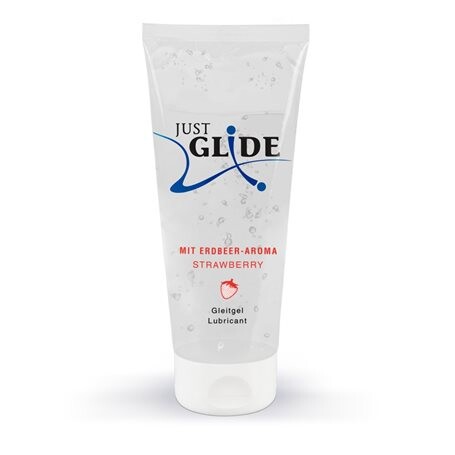 Lubrikační gel JUST GLIDE jahoda 200 ml Just Glide