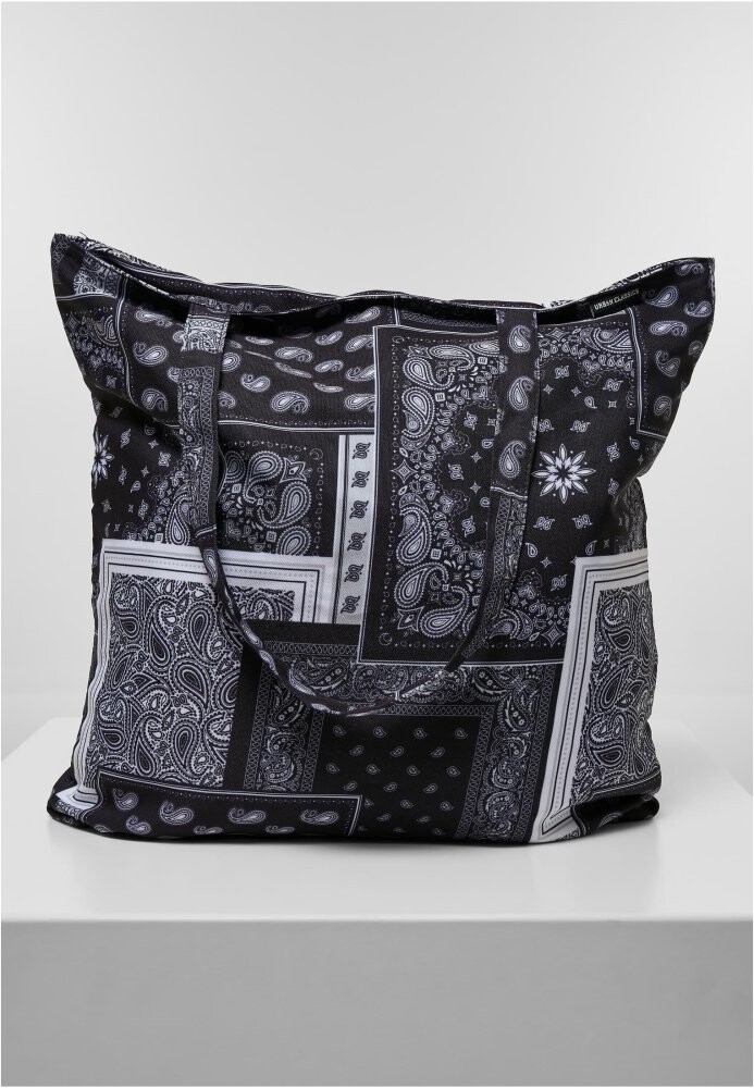 Bandana Patchwork Print Tote Bag