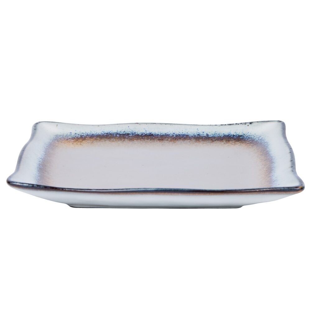 ARTISAN Talíř 16 x 16 cm - šedohnědá