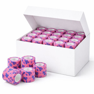 Workout Gymbox thumb tape úzká 32 ks - (růžová) WOR528