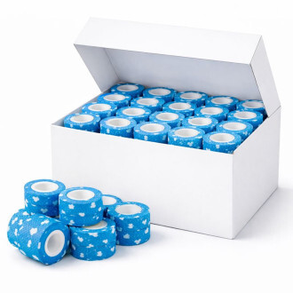 Workout Gymbox thumb tape úzká 32 ks - (modrá) WOR529