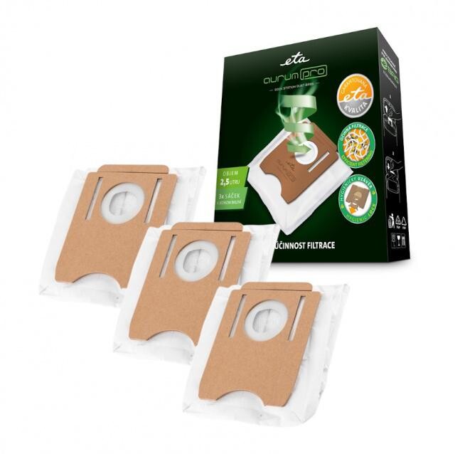 Originální sáčky pro vysavač ETA Aurum PRO 6241 3ks