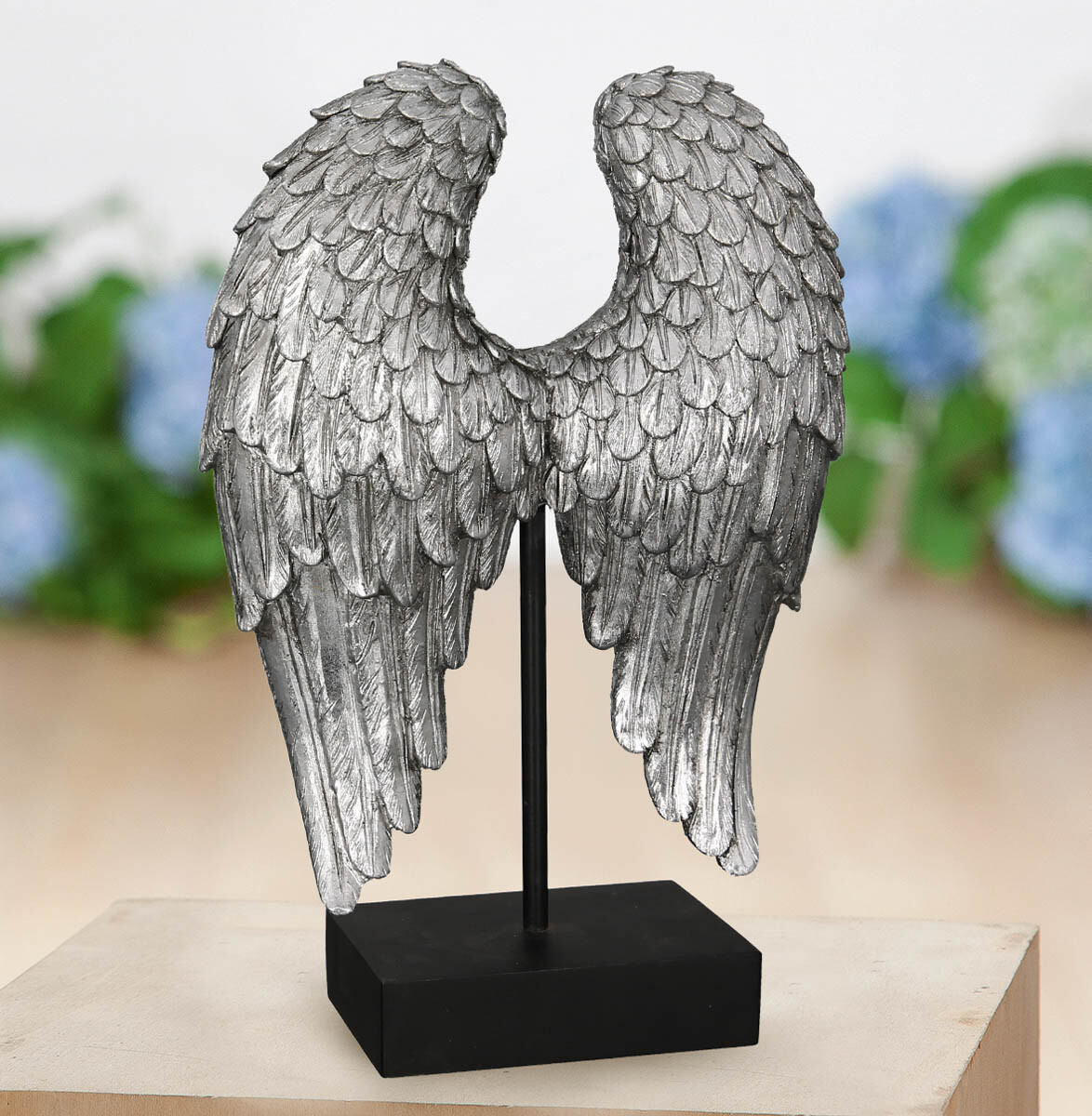 Gilde Dekorace Křídla, stříbrná barva