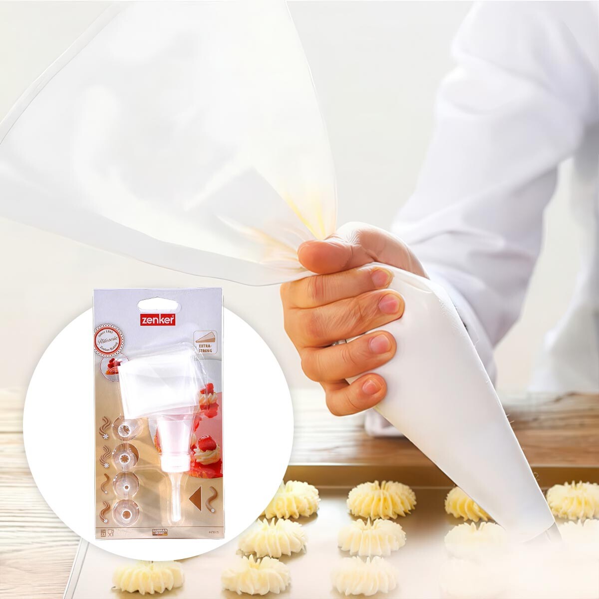 Zdobicí sáček s 5 tryskami