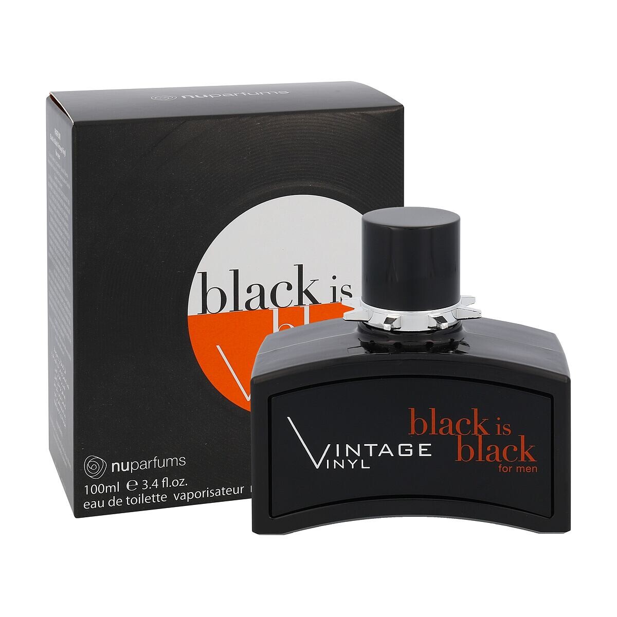 Nuparfums Black is Black Vintage Vinyl 100 ml toaletní voda pro muže