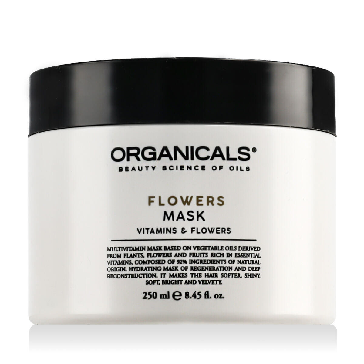 Organicals Flowers Mask maska na vlasy 250 ml pro ženy