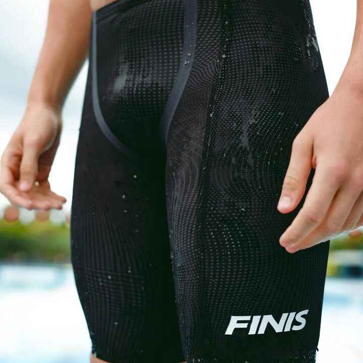 Pánské závodní plavky Finis HydroX Jammer Black 7XS - UK18