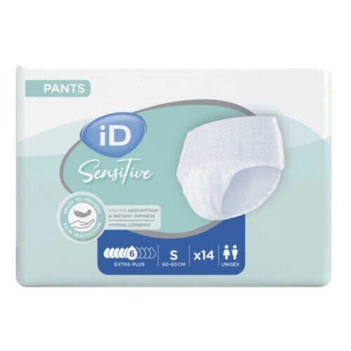 KALHOTKY ABSORPČNÍ ID PANTS SMALL-PLUS BOKY 60-90CM,1600ML,PRODYŠNÉ,14KS