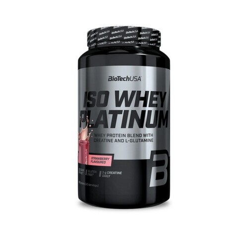 BioTech Iso Whey Platinum 908 g Jahoda
