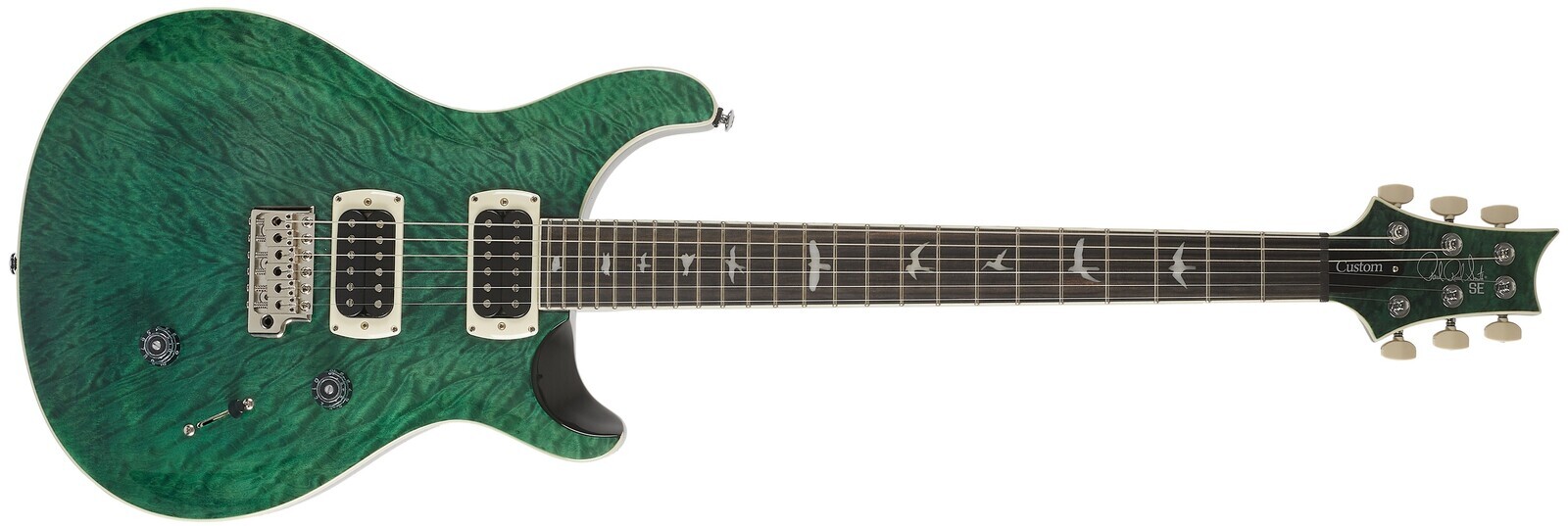 PRS SE Custom 24 Quilt Package Teal Black 2026