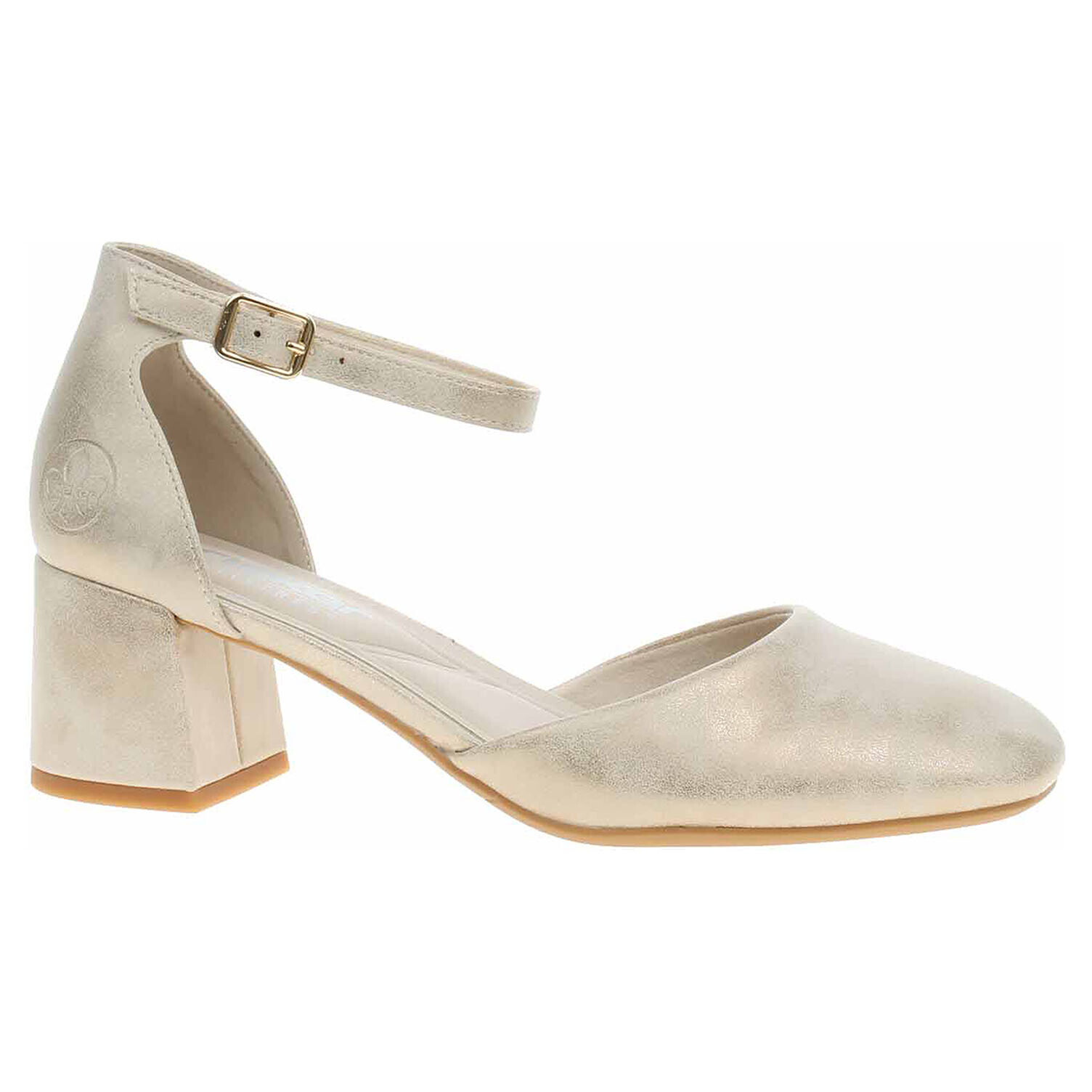 Ecco Dámské lodičky Rieker 44762-91 silber-platin 22901853