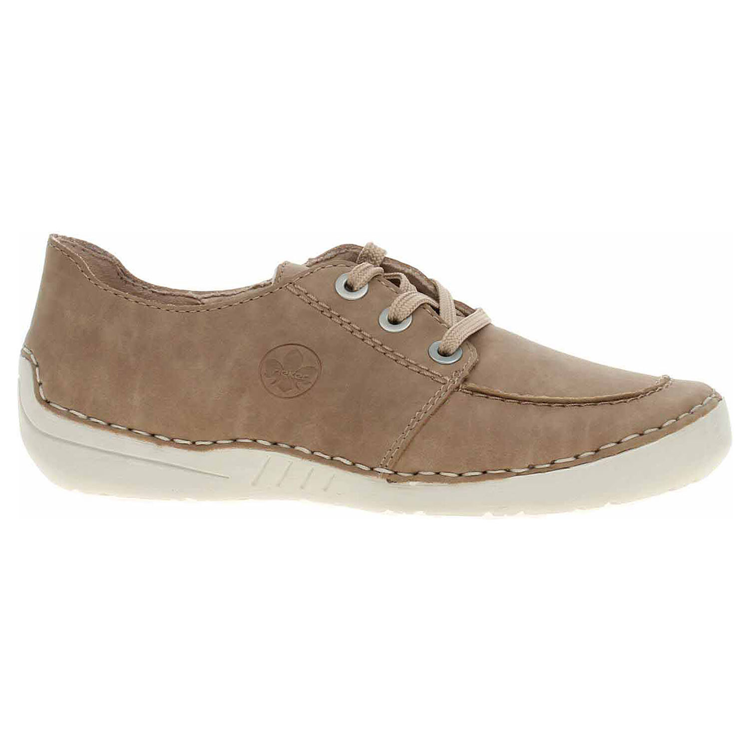Ecco Dámské polobotky Rieker 52545-62 beige 23101228