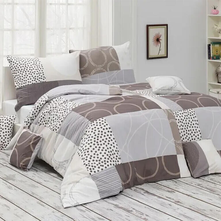 Matějovský ložní povlečení Brenton béžová bavlna