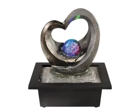 Vodní fontána LED RGB Lumineo srdce