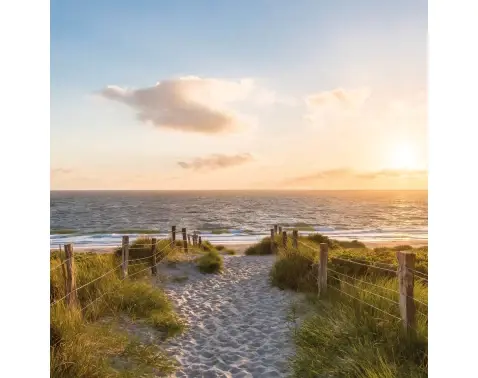 Obraz na zeď Pláž, 35x35 cm