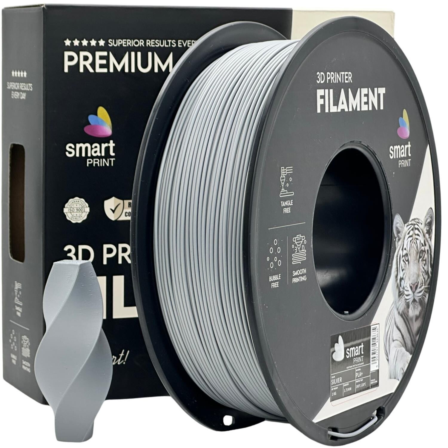 PLA+ silver | Smart Print
