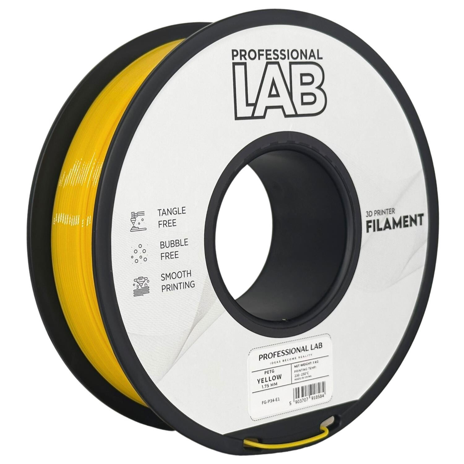 PETG yellow | Prof. Lab
