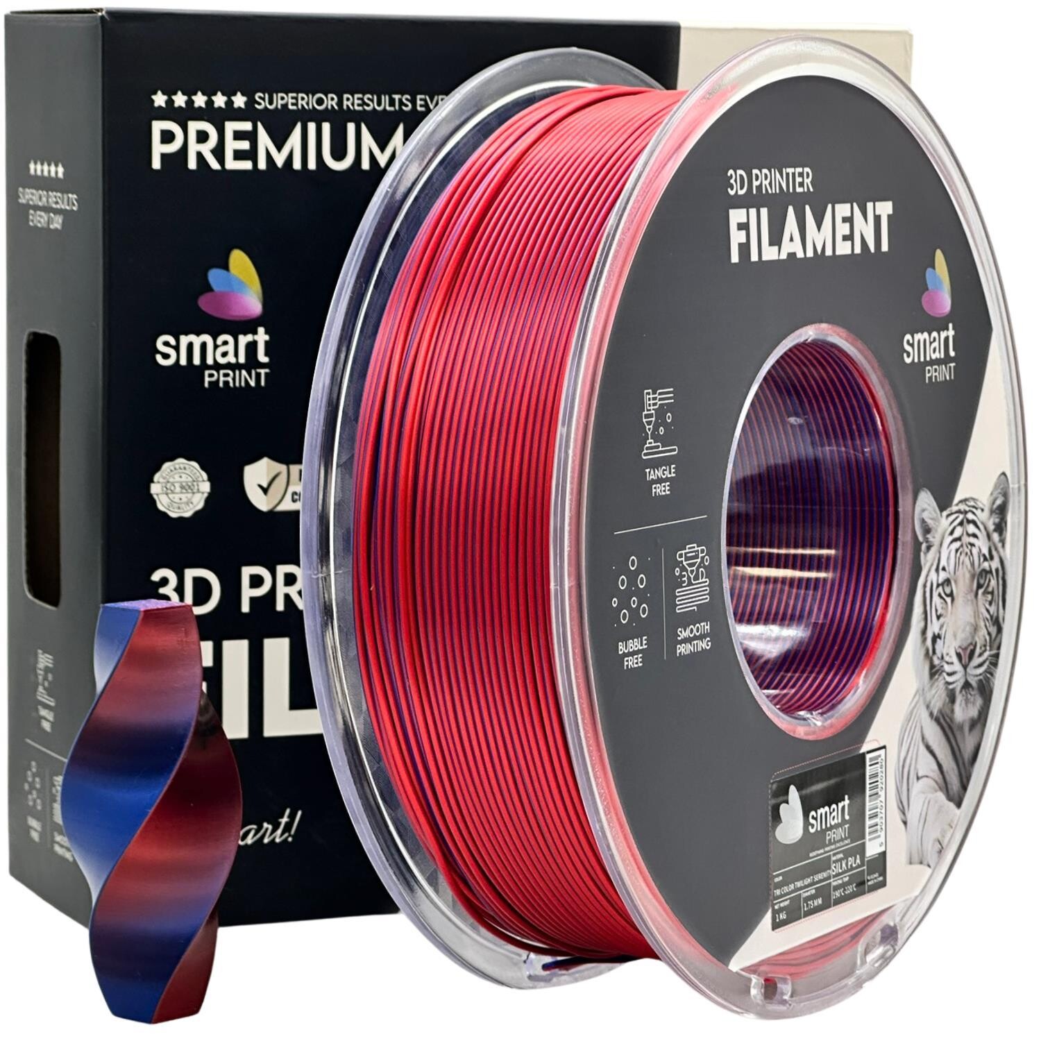 Silk PLA Dual Color Twilight Serenity| Smart Print