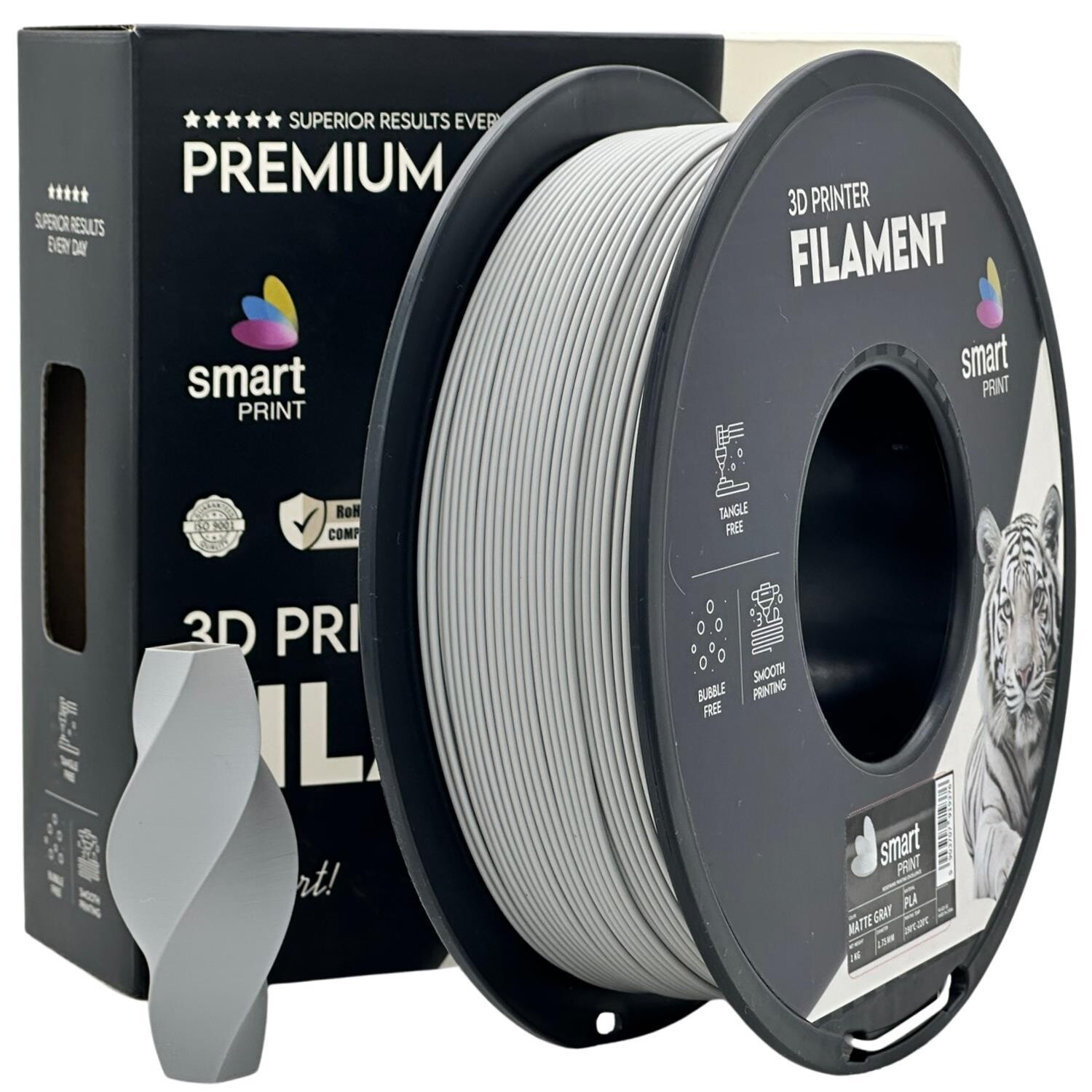 PLA matte gray | Smart Print