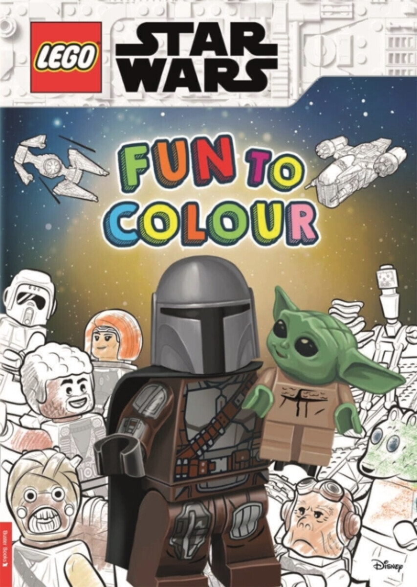 LEGOÂ® Star Warsâ„¢: Fun to Colour - Grogu Edition - Buster Books, LEGOÂ®