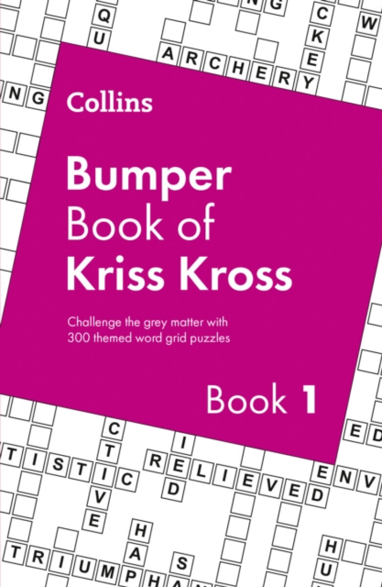 Collins Bumper Book of Kriss Kross book 1 - Collins Puzzles