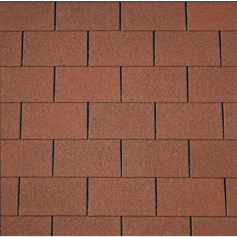 Šindel asfaltový IKO 2.0 Monarch 10 Cihlově červená 2,58 m2