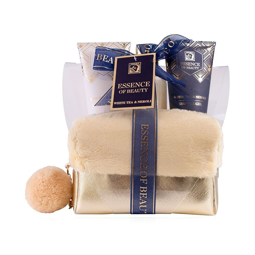 SALSA Koupelový set Essence of Beauty v kosmetické taštičce 3 kusy, poškozený obal