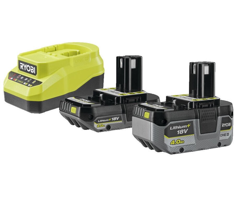Ryobi RC18120A-242X ONE+ akumulátor 2.0Ah + 4.0Ah + nabíječka 18V