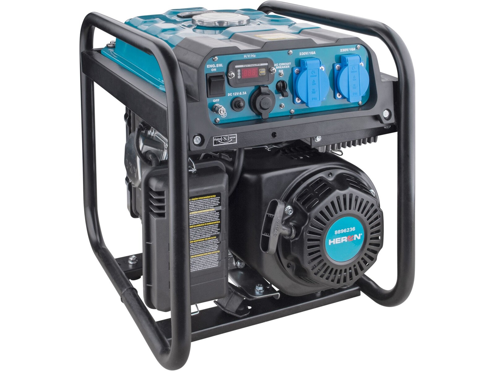 Heron 8896236 digitální invertorová elektrocentrála 4,3kW