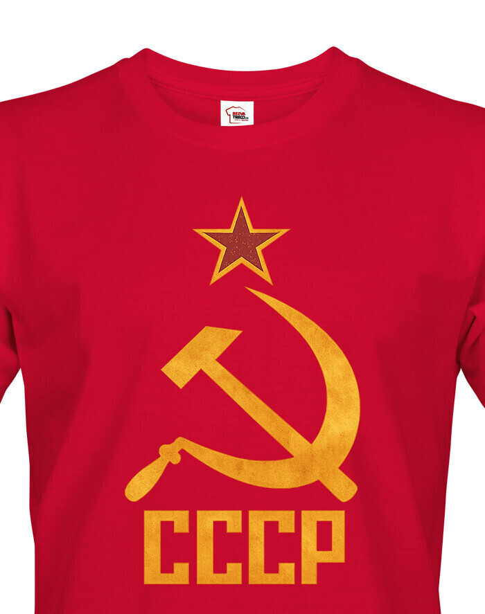 Pánské tričko se znakem CCCP