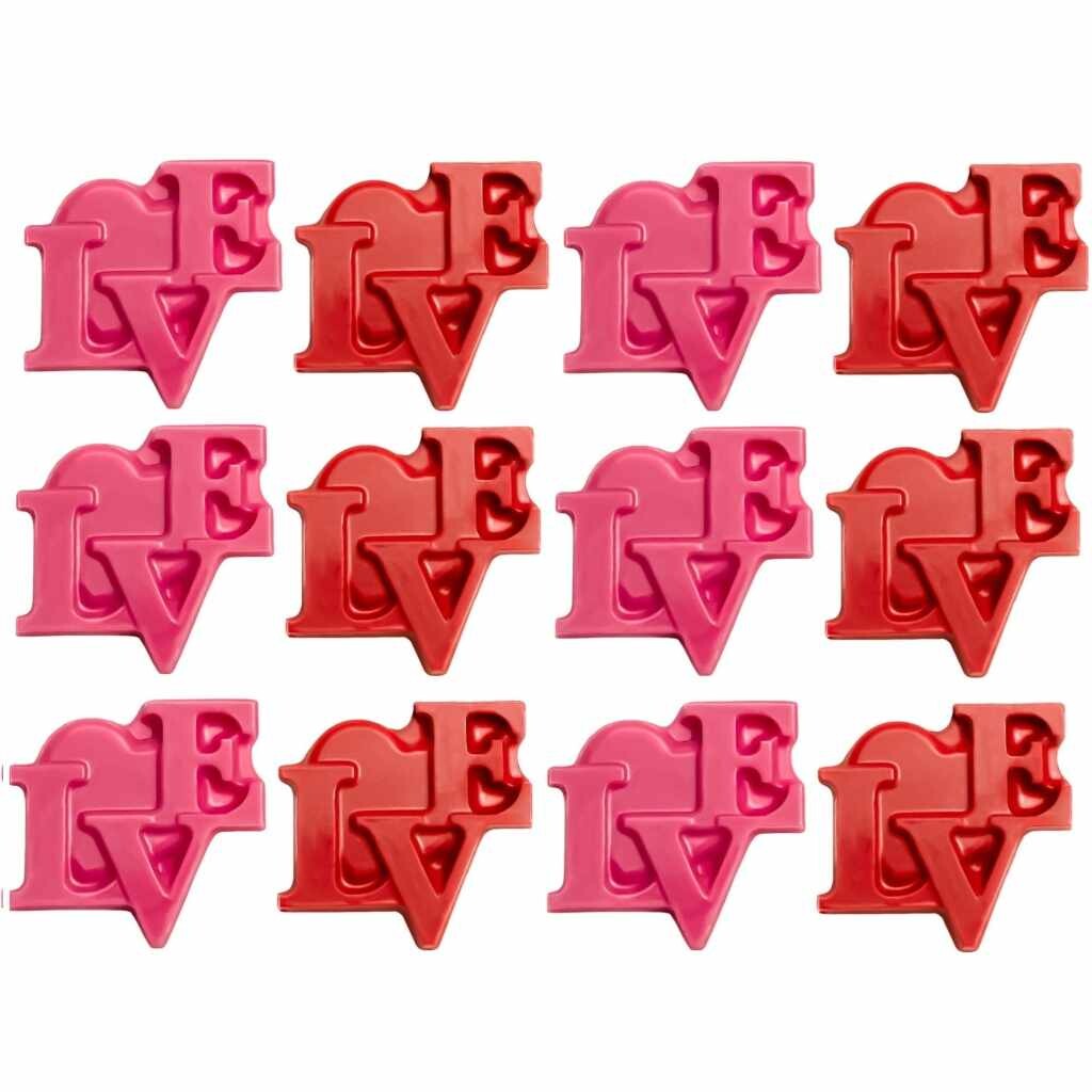 Barbara Luijckx Čokoládový nápis LOVE 12ks