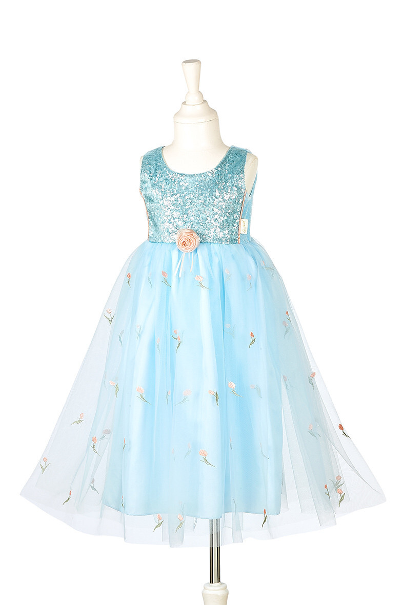 Souza! - dětský kostým – princezna Nicolette - 5-7 let, 110-122 cm