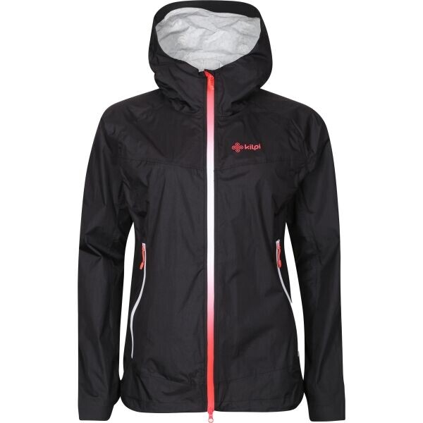 KILPI HURRICANE Dámská hardshellová bunda, černá, velikost