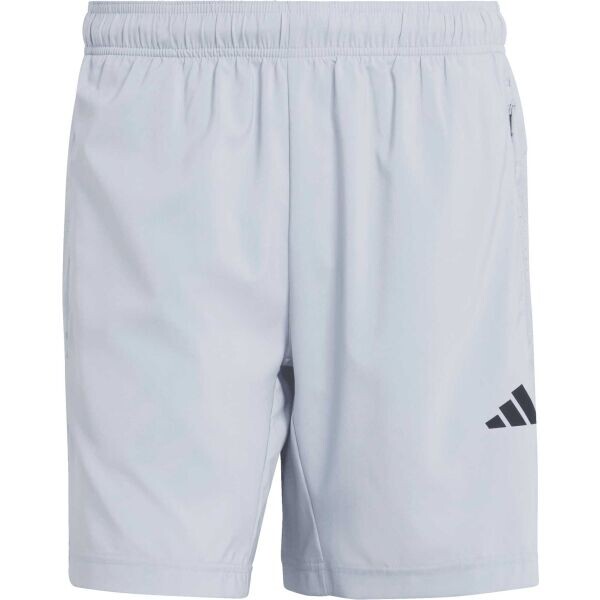 adidas WORKOUT ESSENTIALS BASE WOVEN SHORT Pánské sportovní kraťasy, šedá, velikost